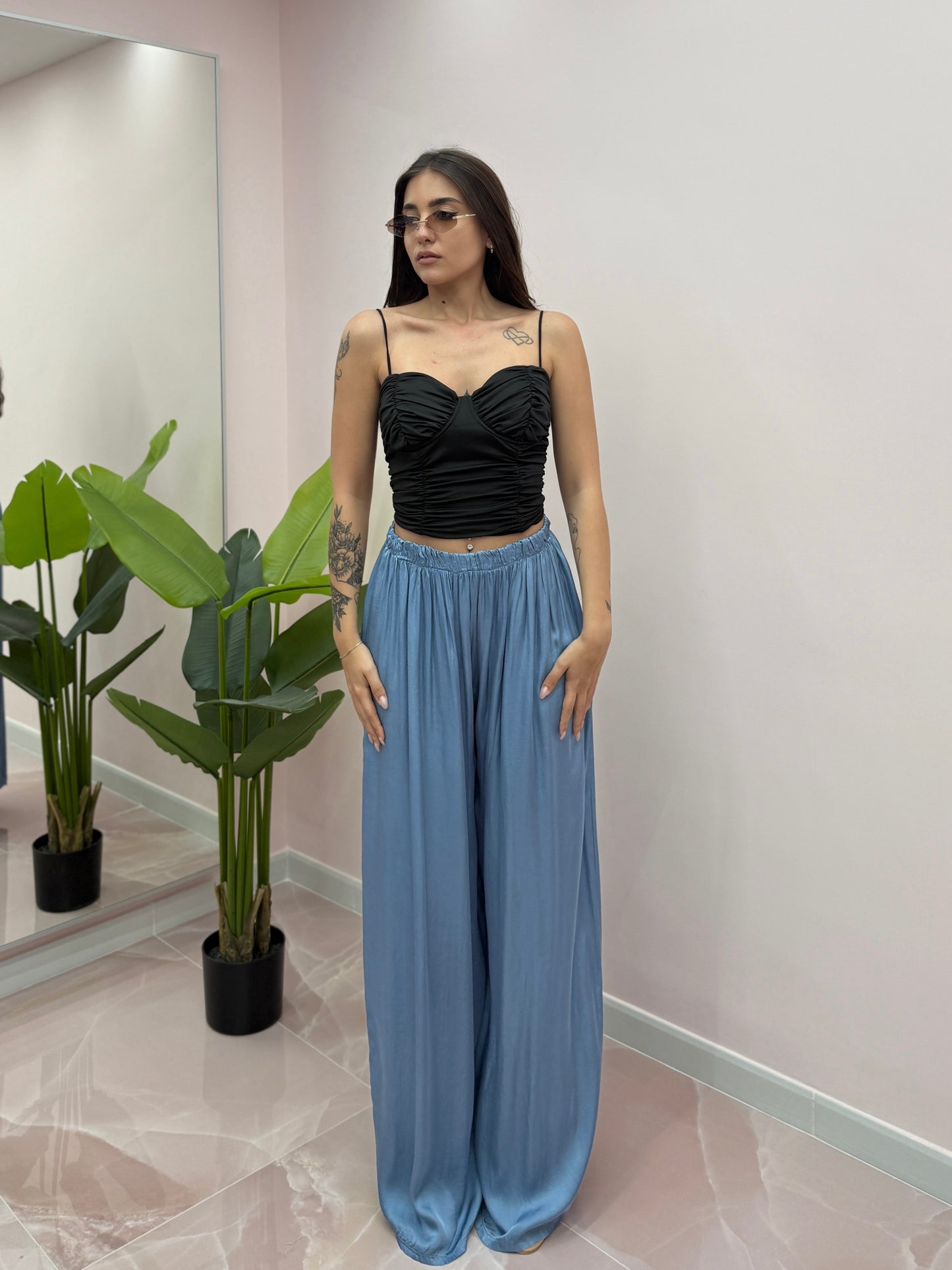 PANTALONE SATIN
