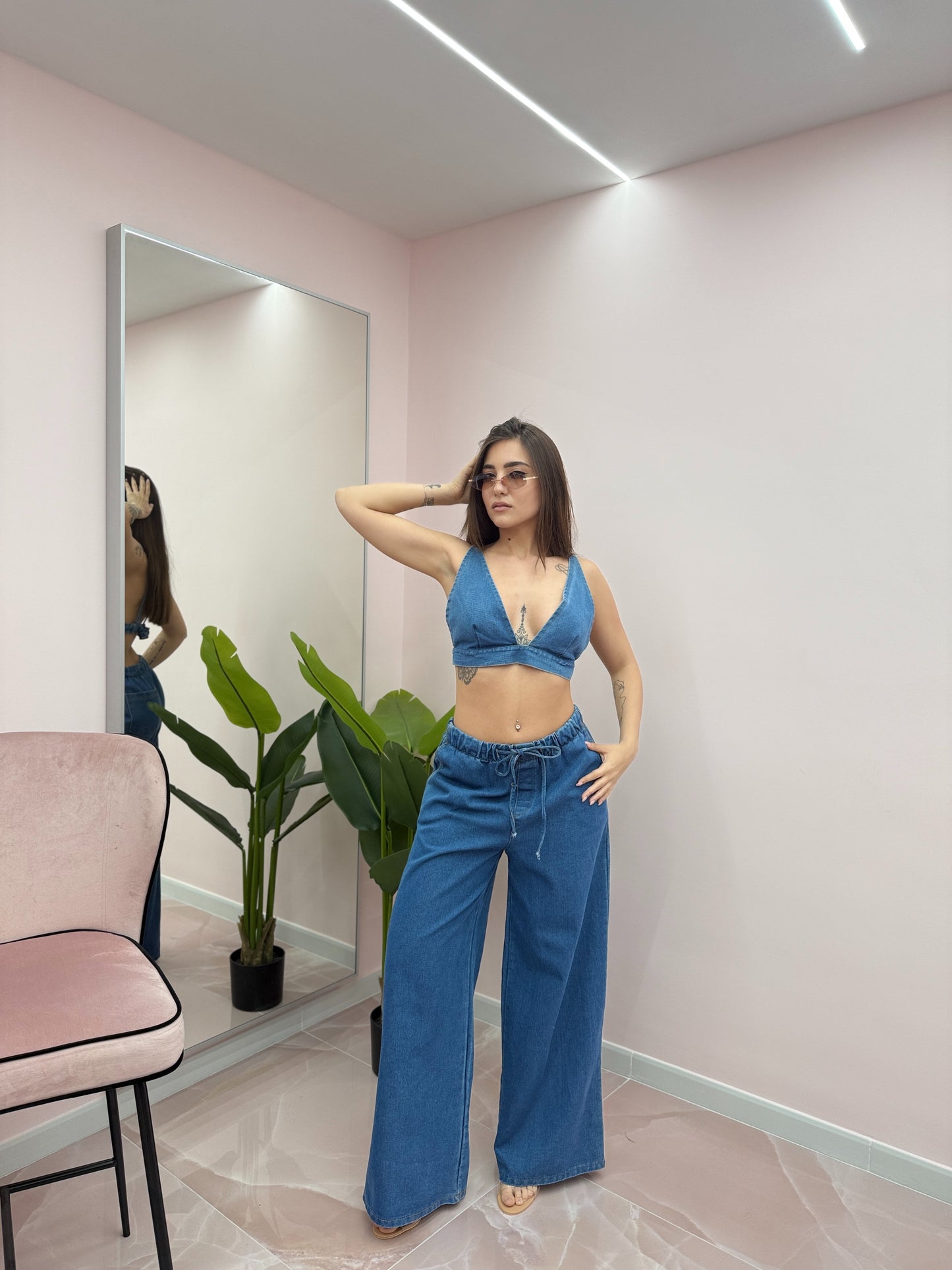 COORDSET IN DENIM