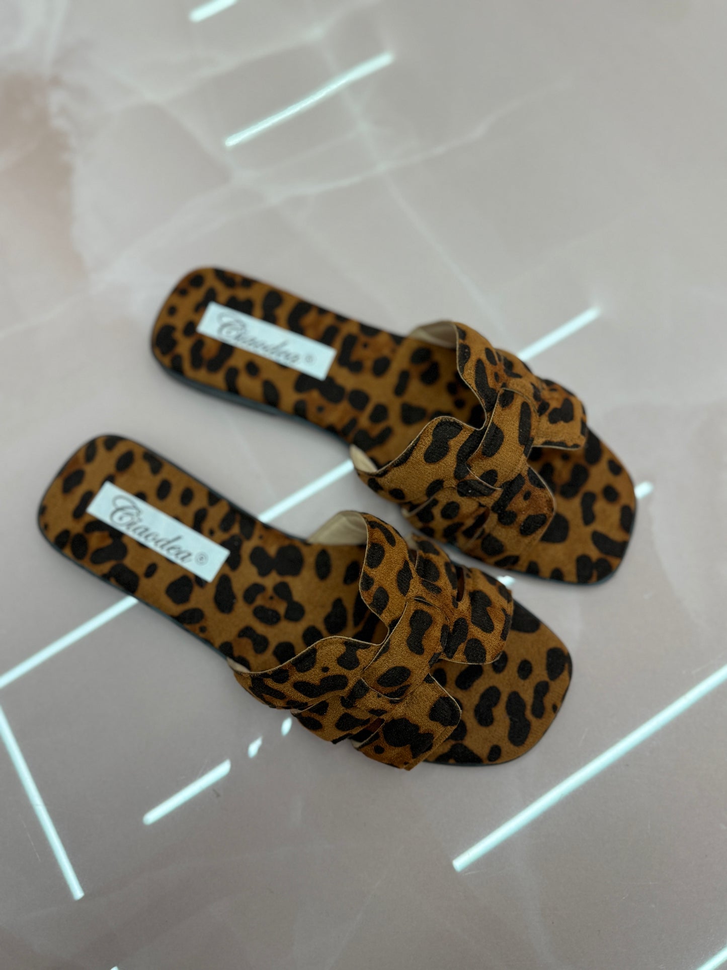 CIABATTA ZARA LEOPARDATA