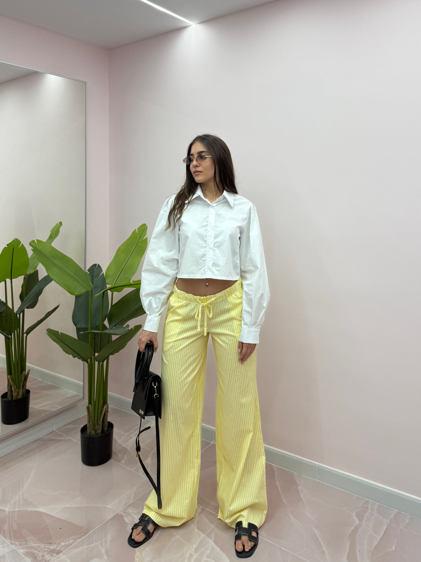 CAMICIA CROP