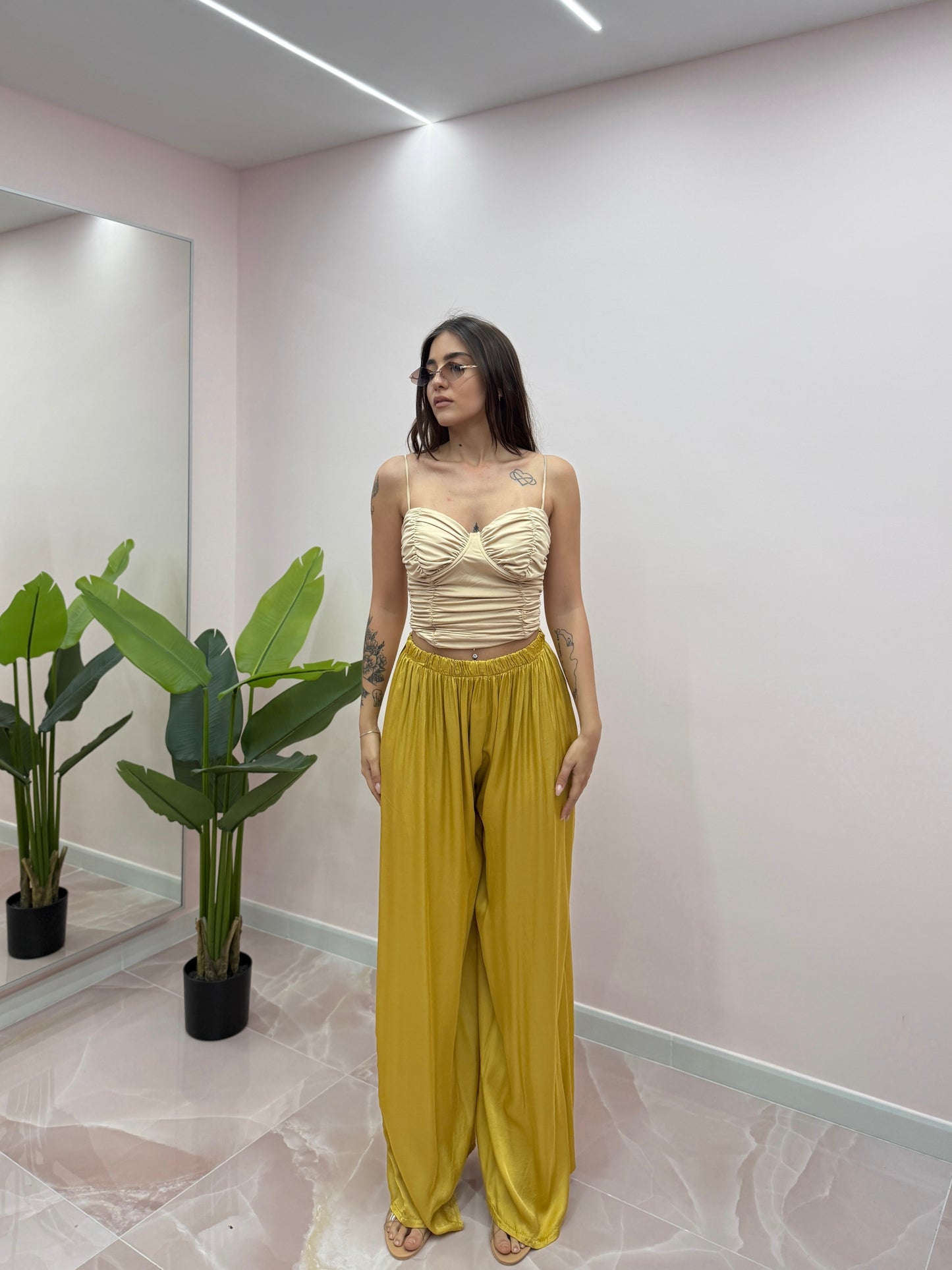 PANTALONE SATIN