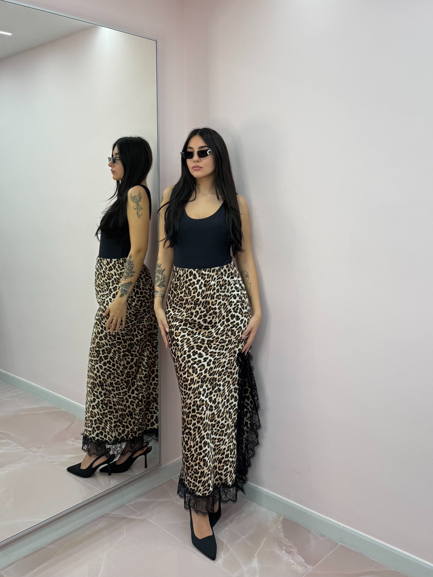 LONGUETTE LEOPARD