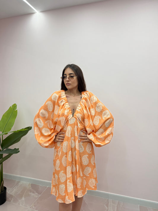 DRESS INDIA ARANCIO