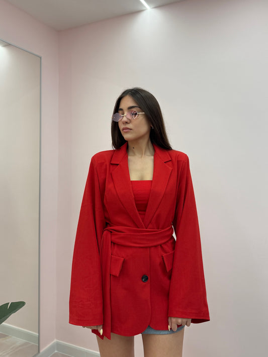 BLAZER DEVA ROSSO