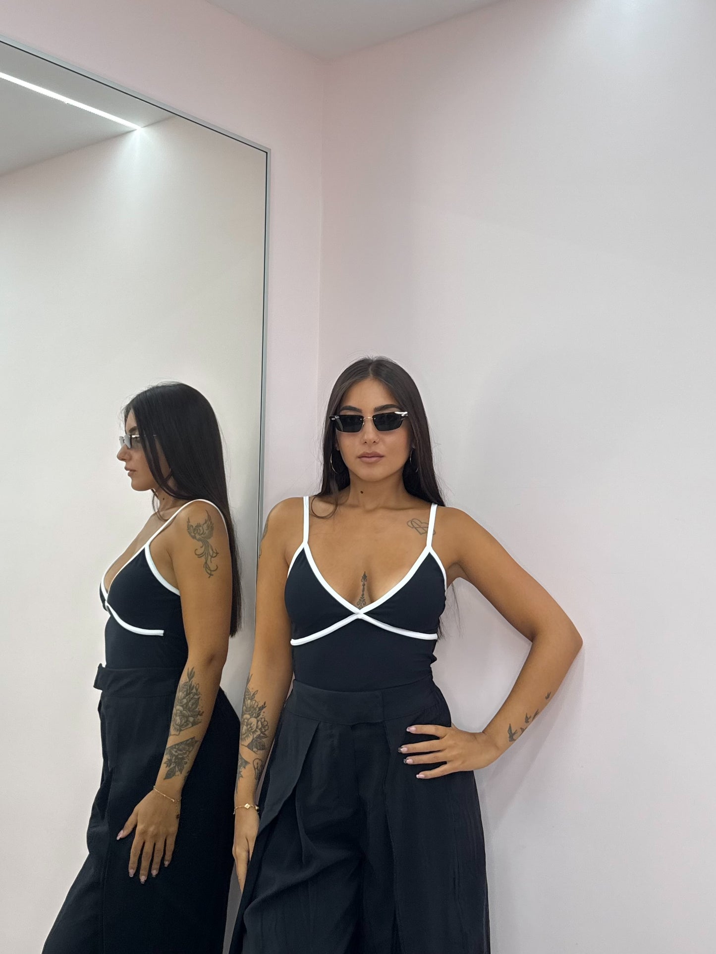 BODY “DOPPIO COLORE CON COPPE”