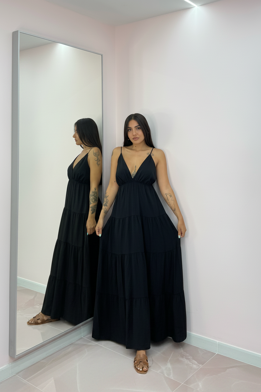 LONG DRESS CAPRI