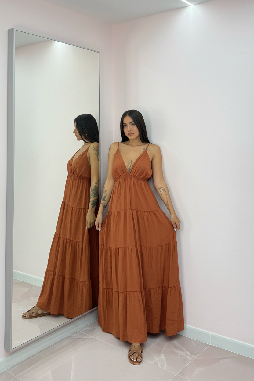 LONG DRESS CAPRI