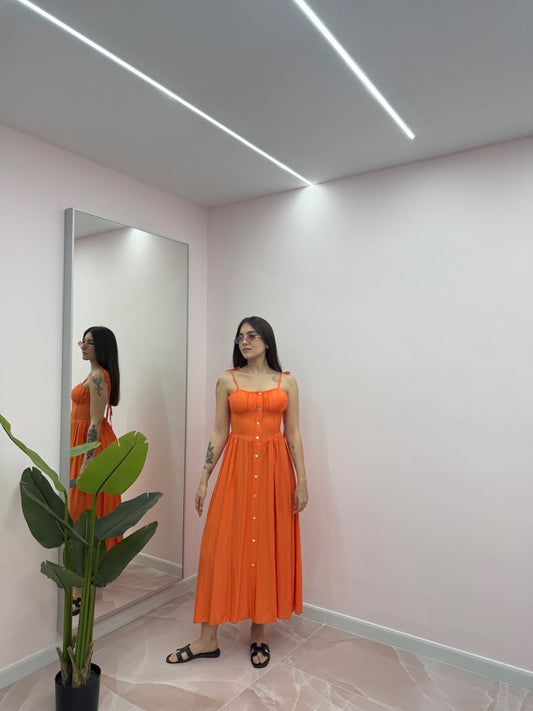 DRESS ISADORA ARANCIO