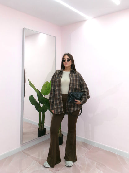 PANTALEGGHINS CONTENITIVO E MODELLANTE MARRONE