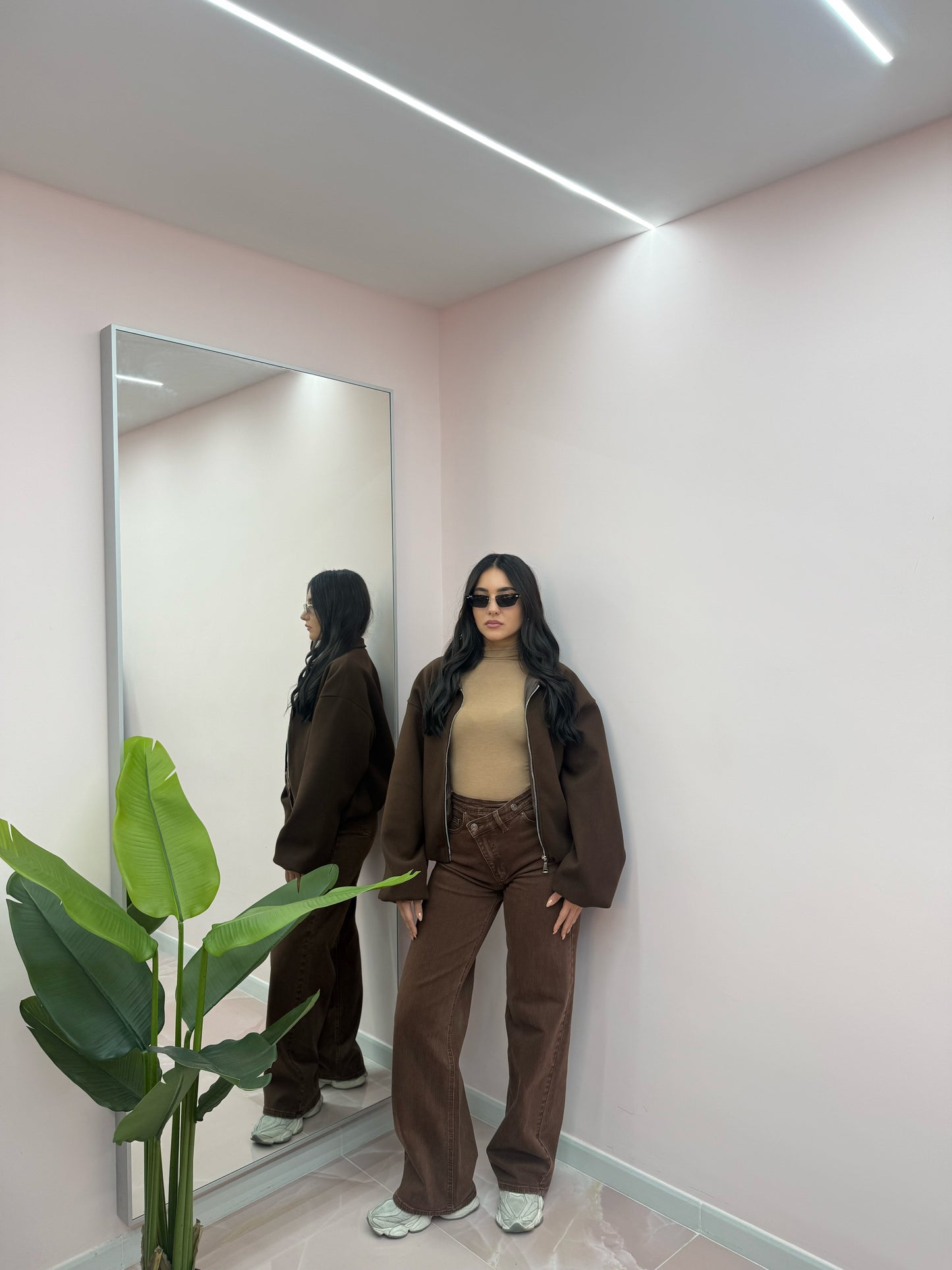 DENIM CHOCO ASIMMETRICO