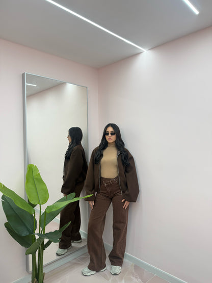 DENIM CHOCO ASIMMETRICO