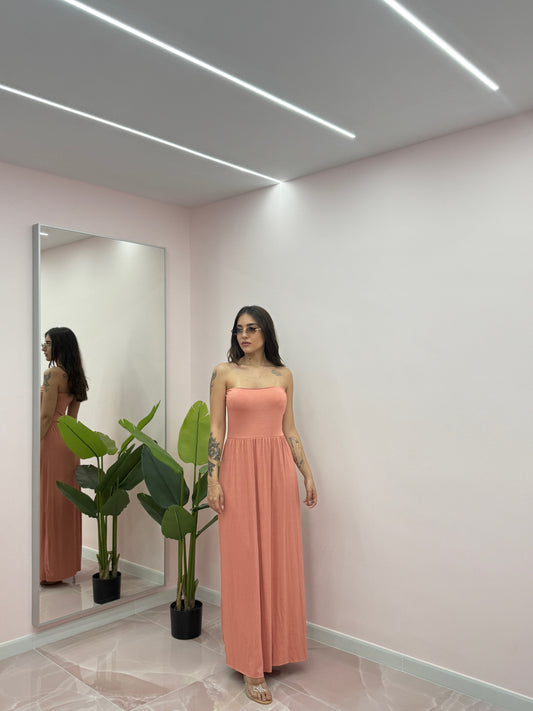 LONG DRESS SERENA ROSA
