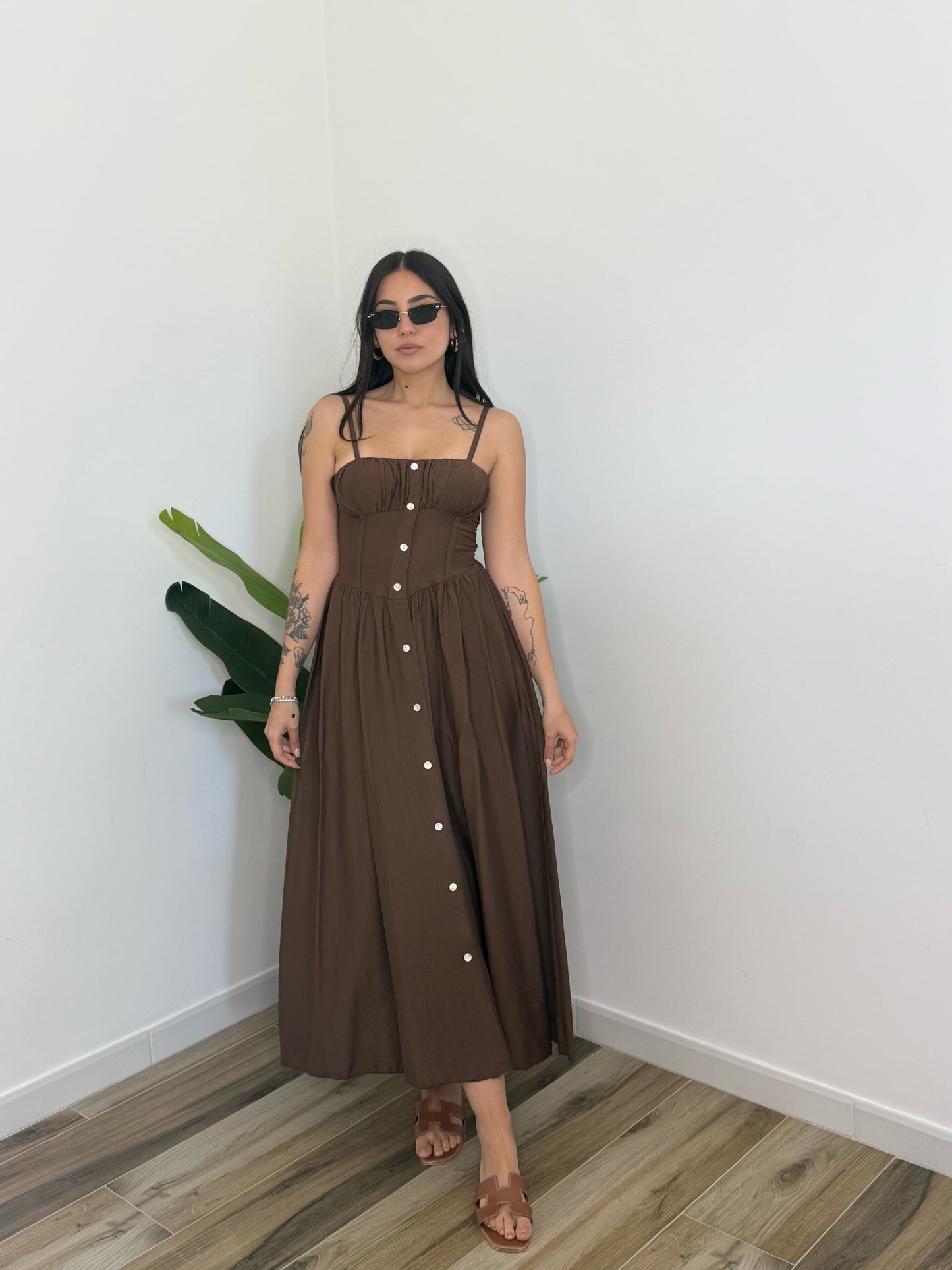 MIDI DRESS SANTORINI