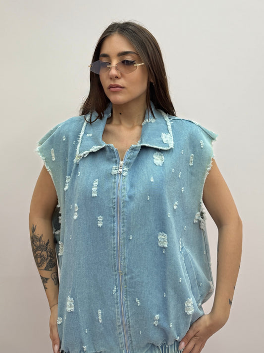 SMANICATO IN DENIM