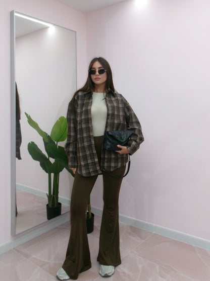 PANTALEGGHINS CONTENITIVO E MODELLANTE MARRONE