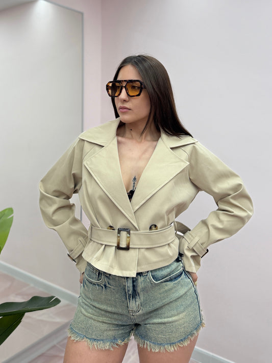 MINI TRENCH BEIGE