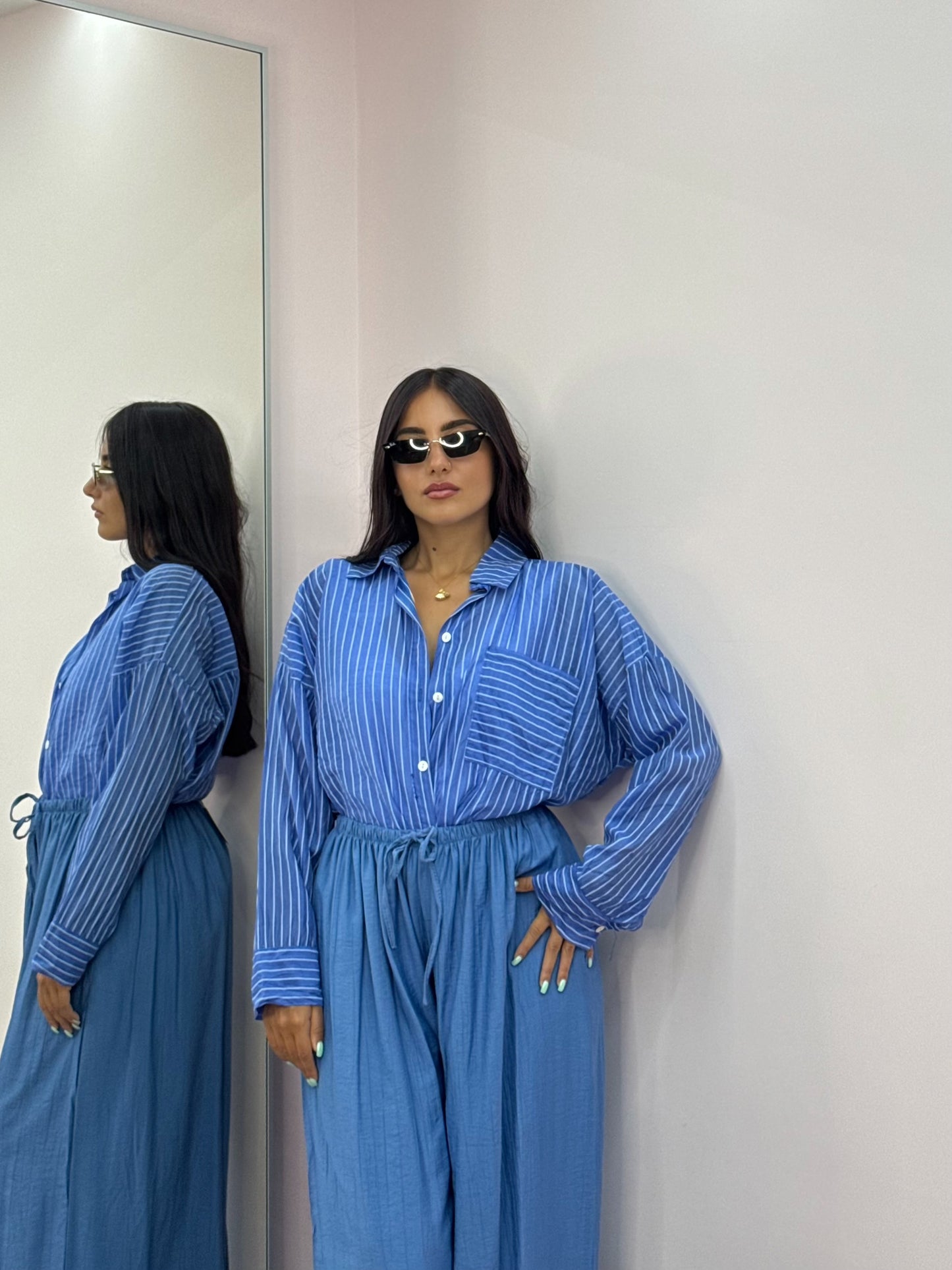 CAMICIA GESSATA “VELO”