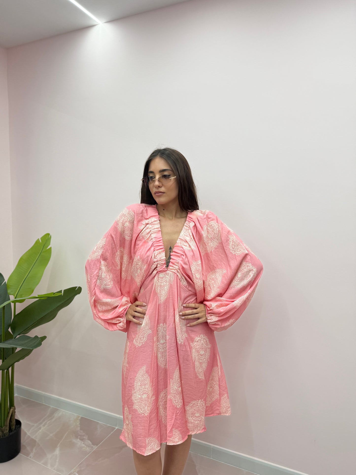 DRESS INDIA ROSA