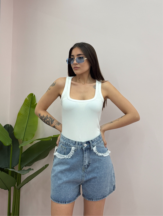 SHORTS MERLETTO