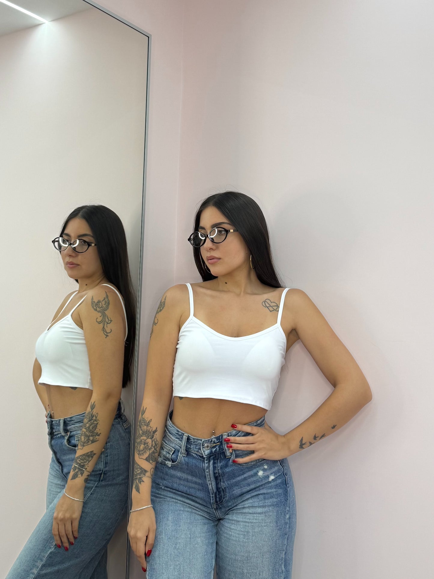 TOP CROP BASIC CON COPPE