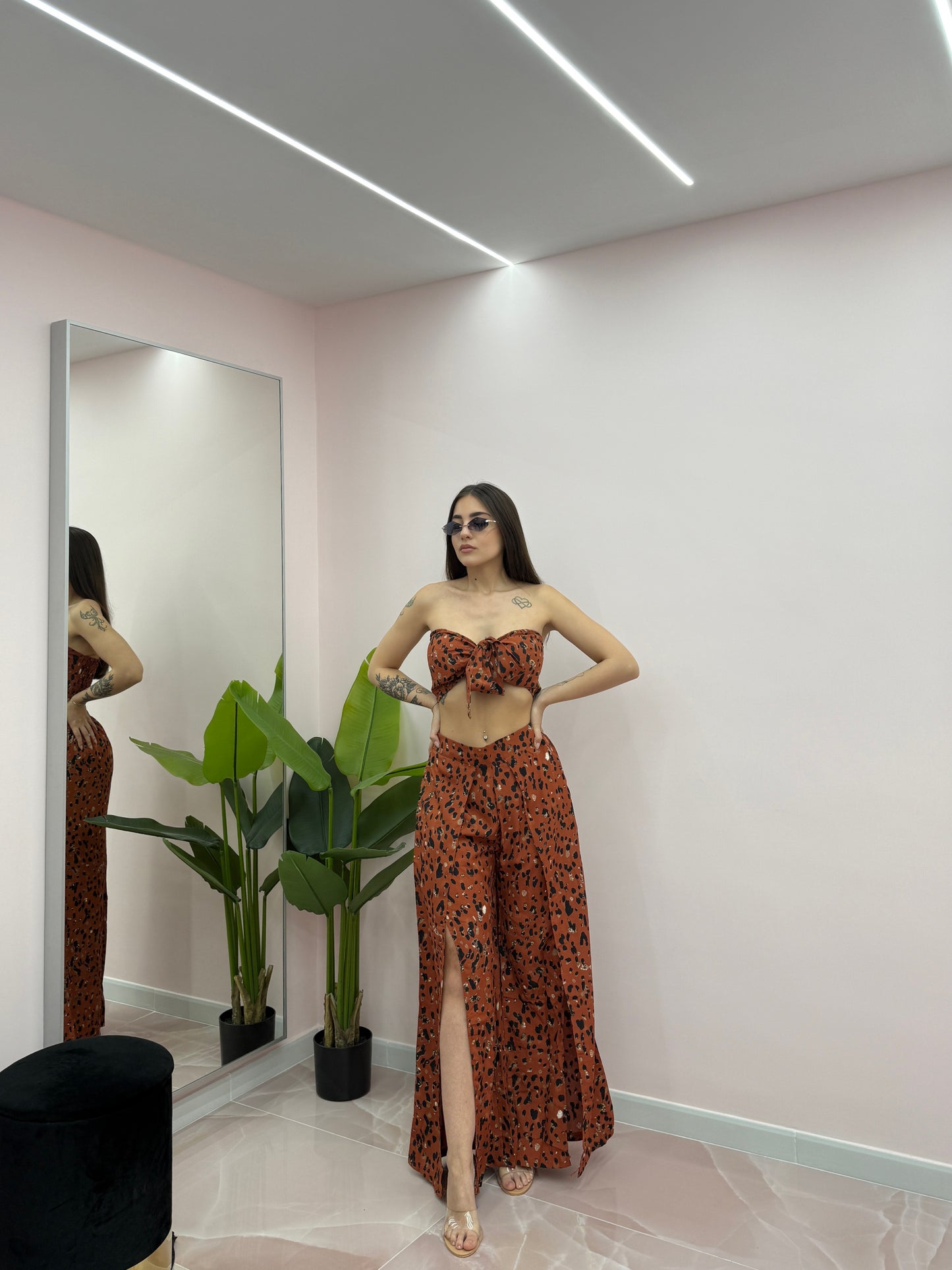 COORDINATO LEOPARD
