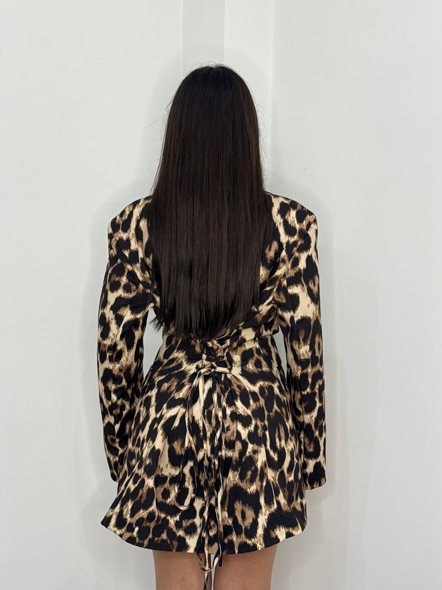 BLAZER DRESS ANIMALIER