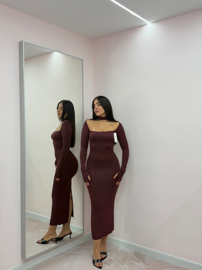 LONG DRESS CHOKER