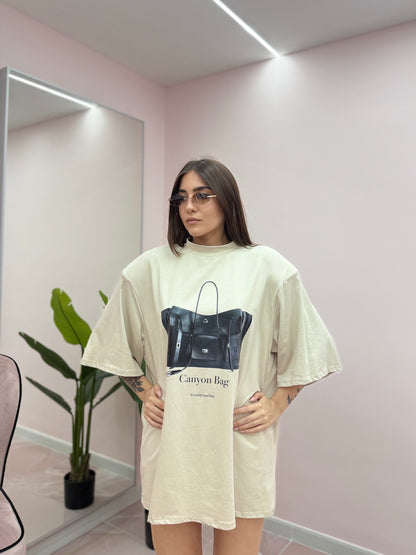 MAXI SHIRT BAG BEIGE