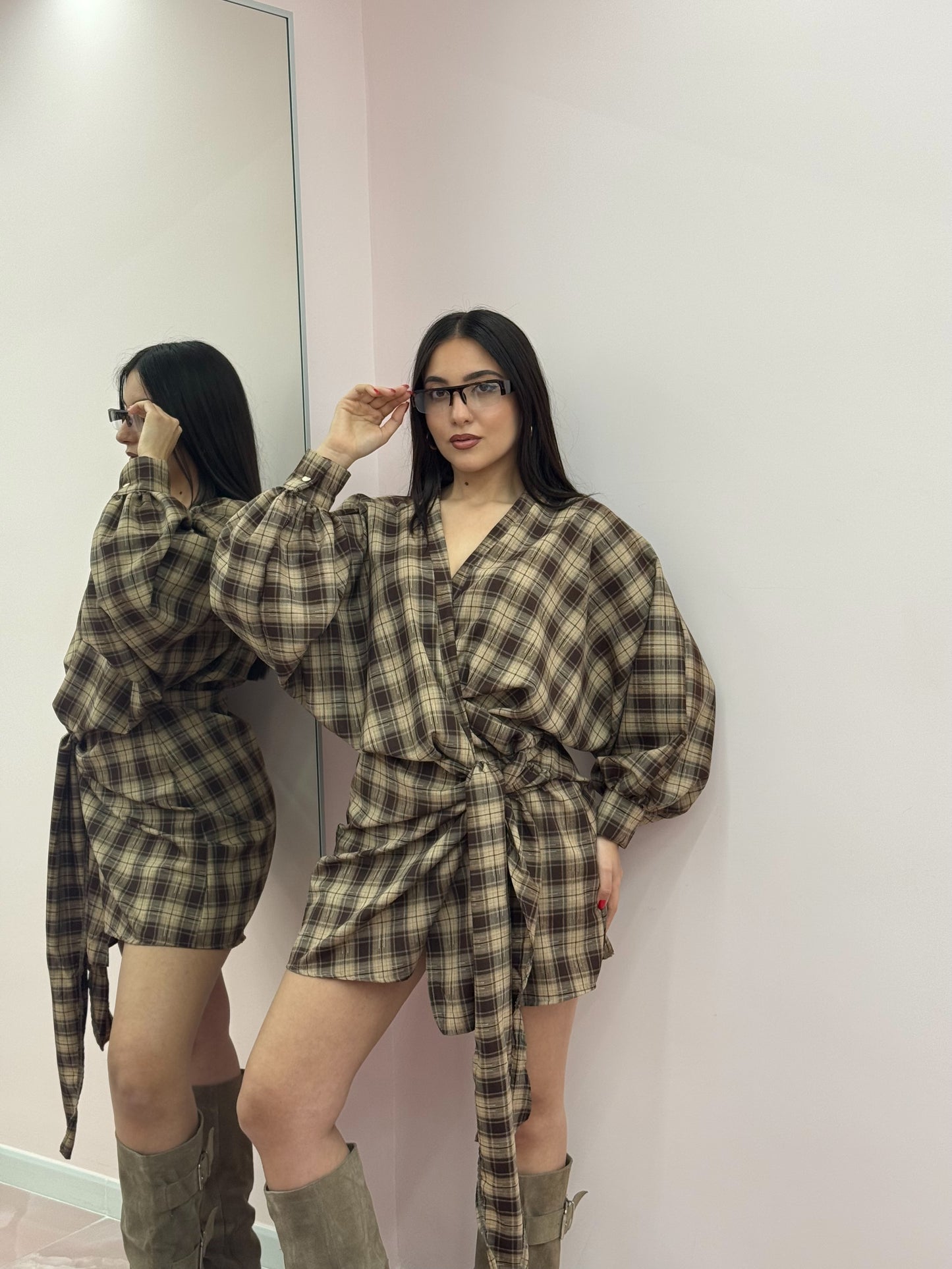 DRESS QUADRI