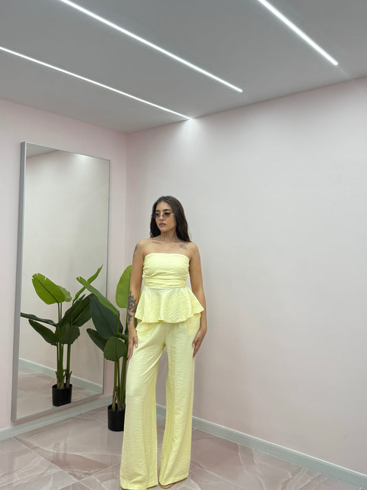 COORDINATO ESMERALDA GIALLO
