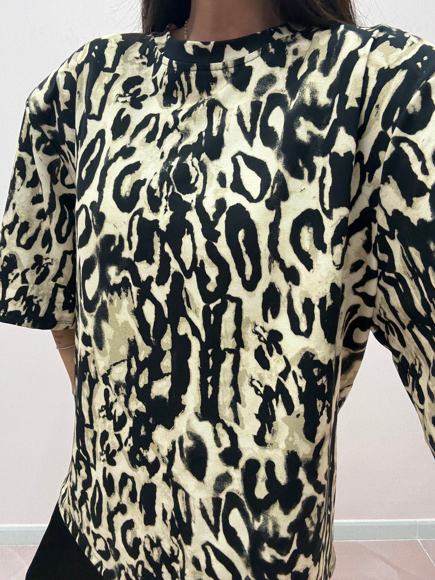 MAXI SHIRT LEOPARDATA