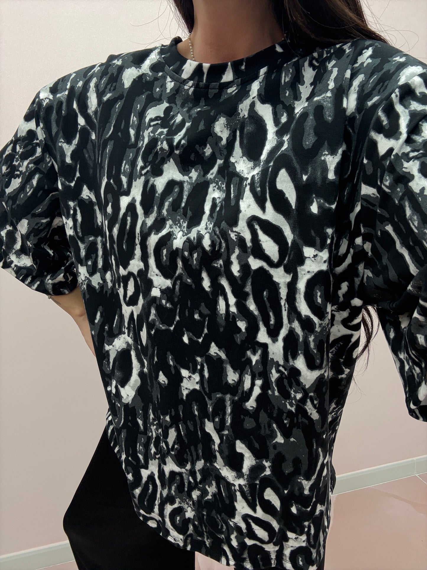 MAXI SHIRT LEOPARDATA