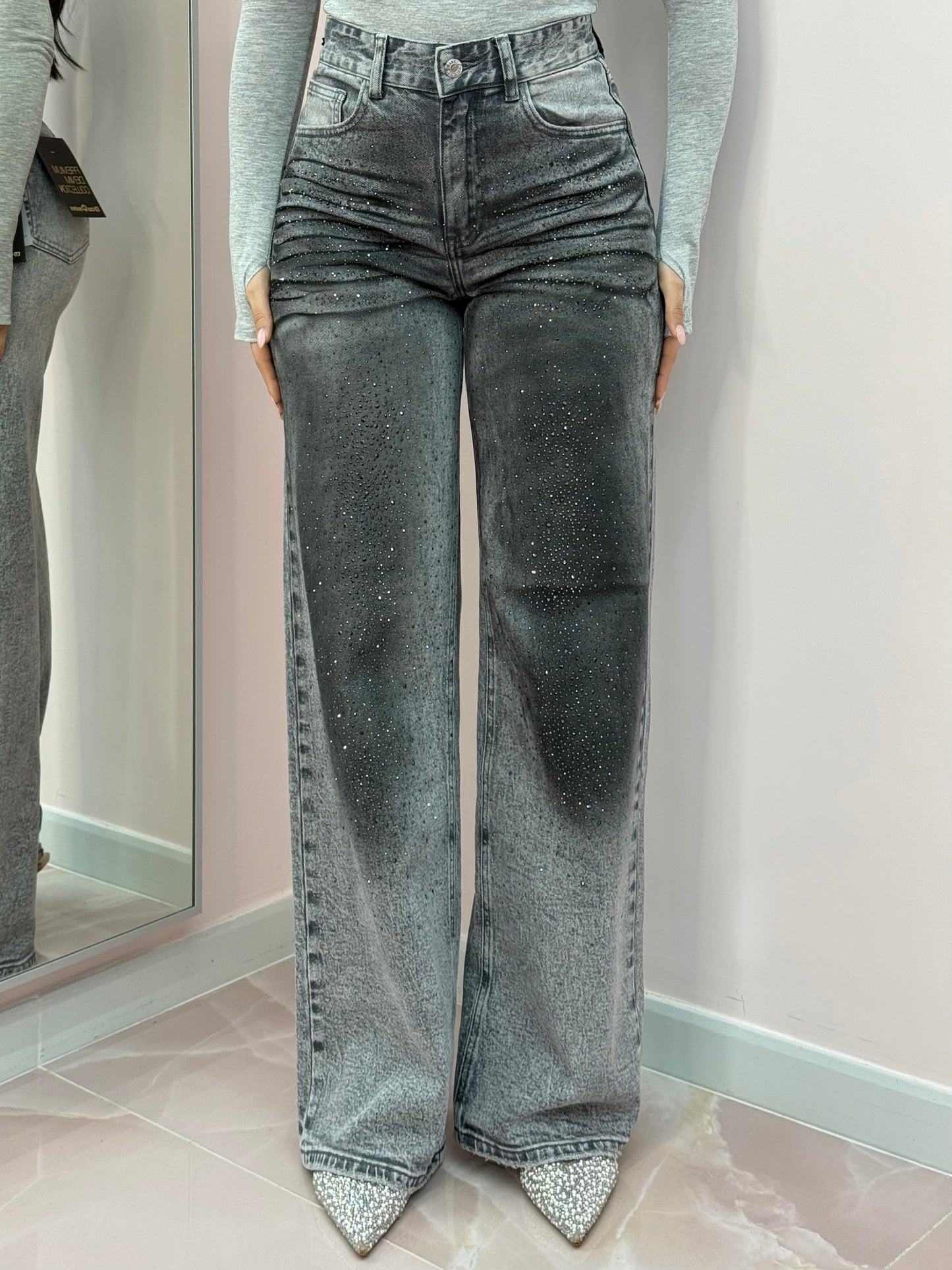 DENIM SPARKLE GREY