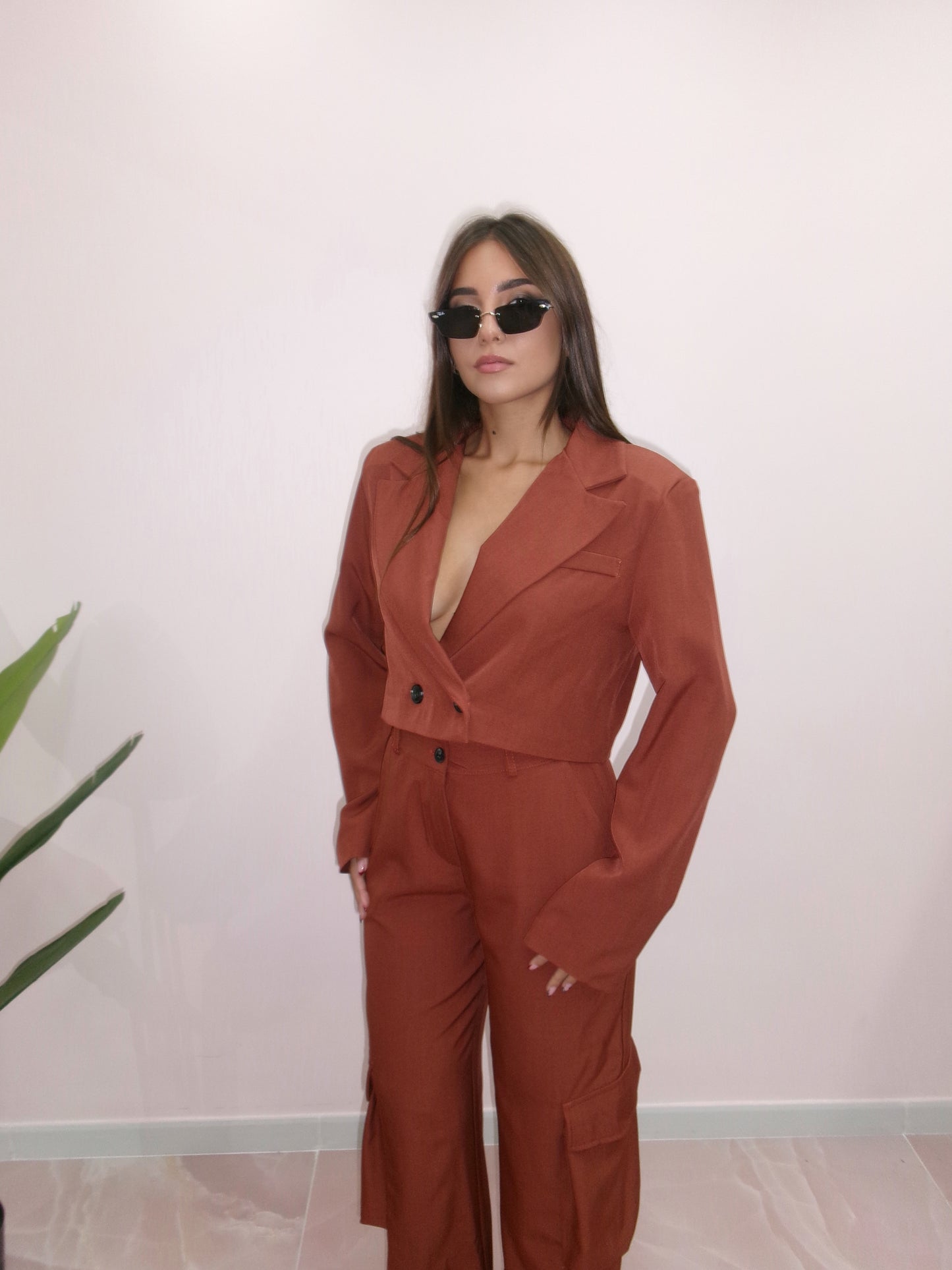 COORDINATO CARGO RUGGINE