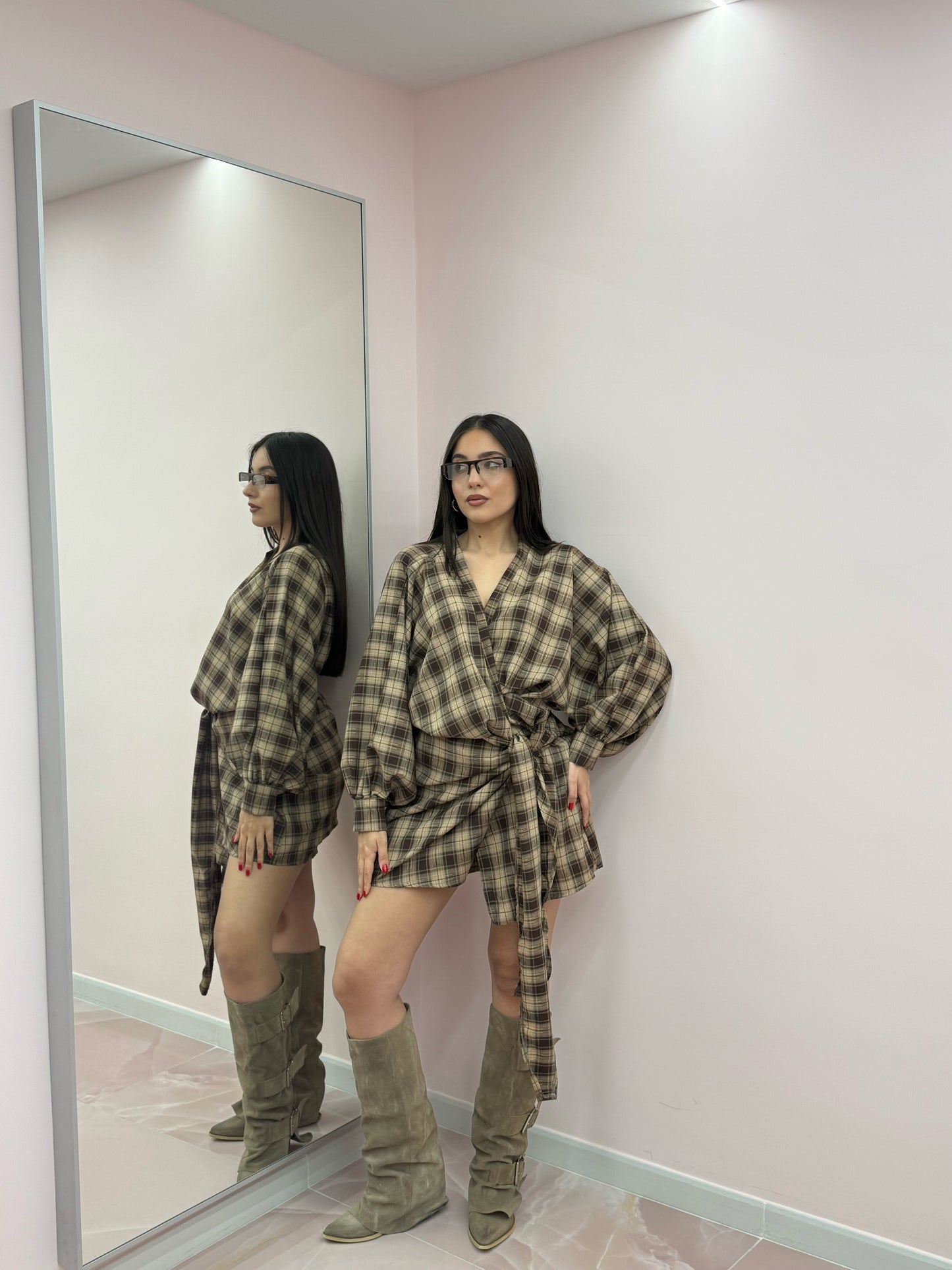 DRESS QUADRI