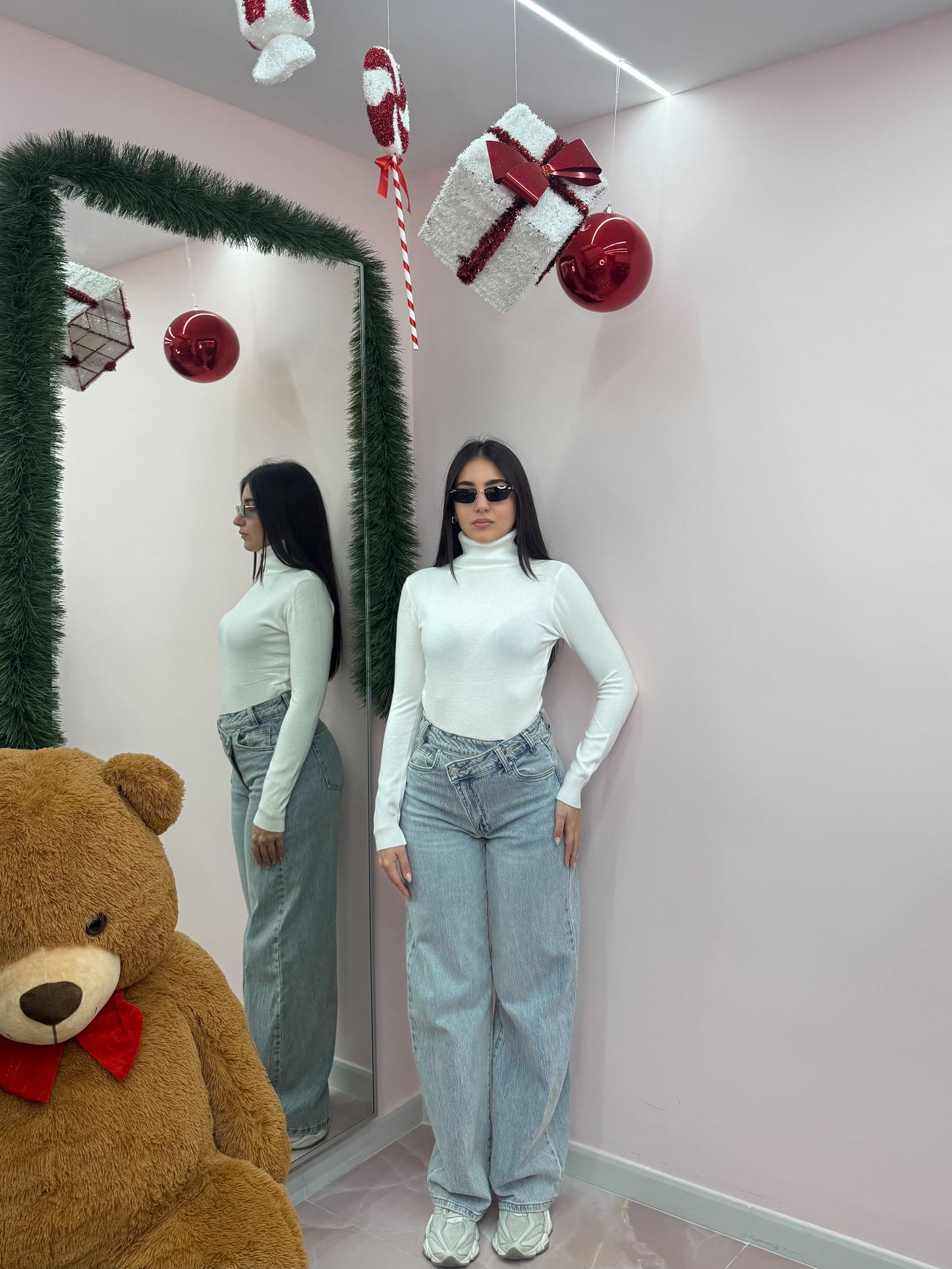 DENIM BALLOON SKY ASIMMETRICO