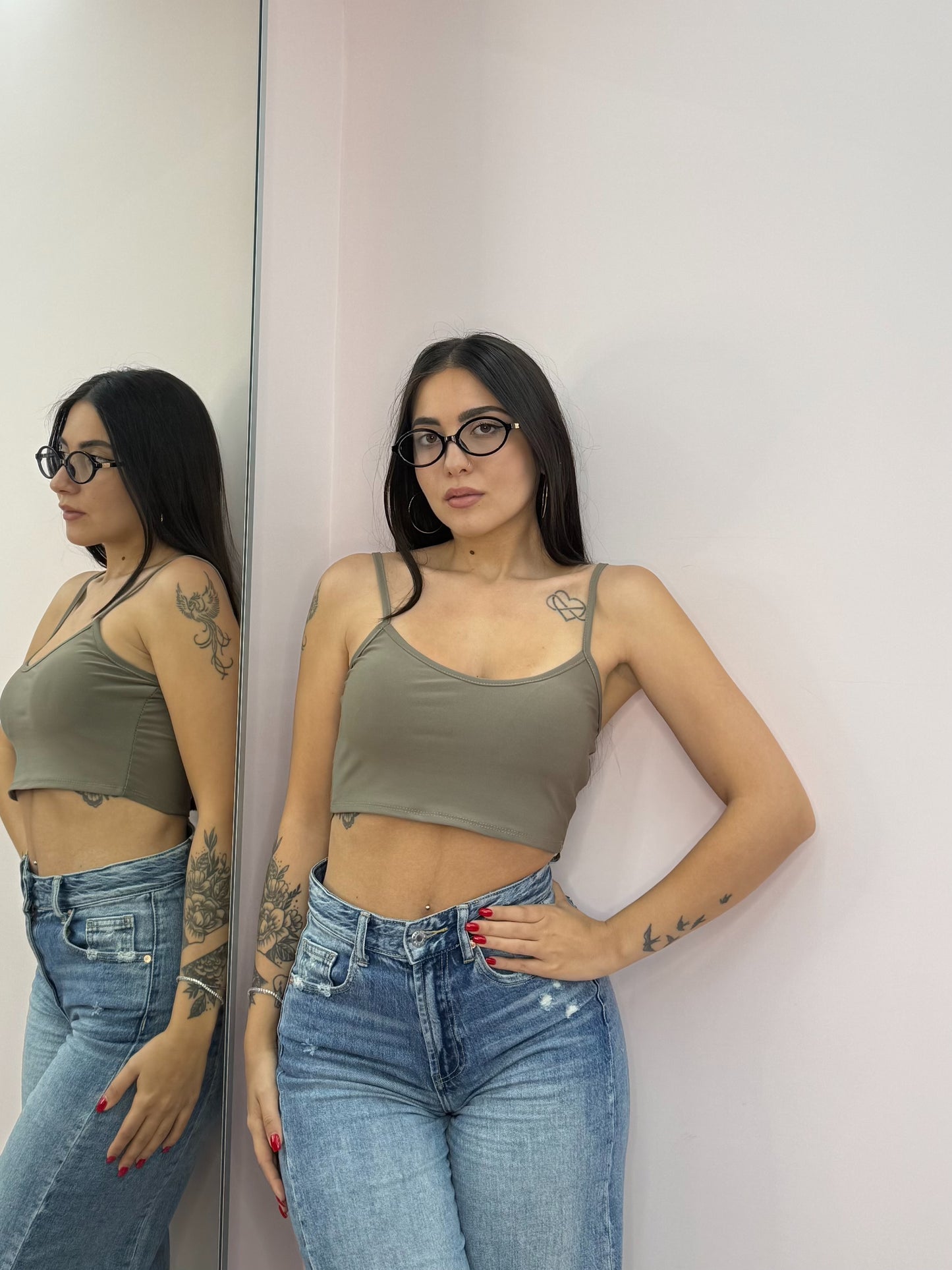TOP CROP BASIC CON COPPE