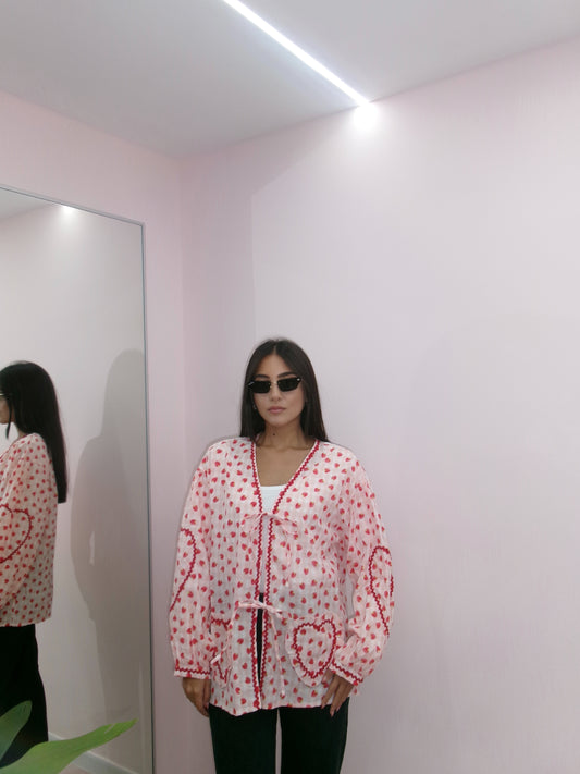 CAMICIA MOCHY STRAWBERRY ROSA