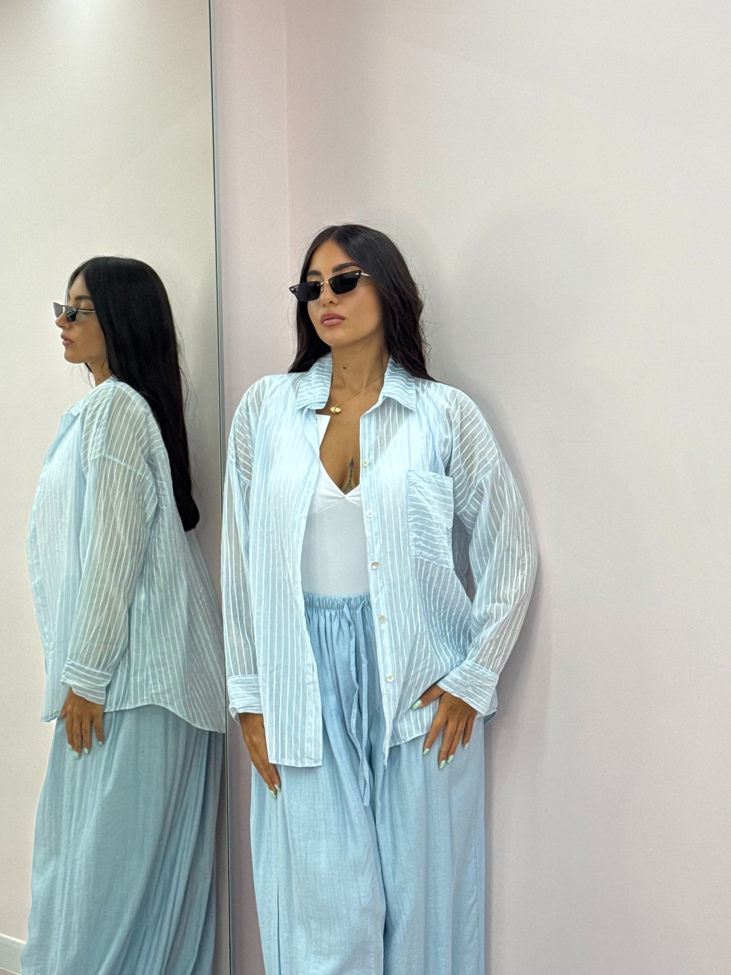 CAMICIA GESSATA “VELO”