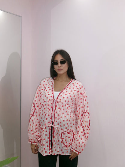 CAMICIA MOCHY STRAWBERRY ROSA