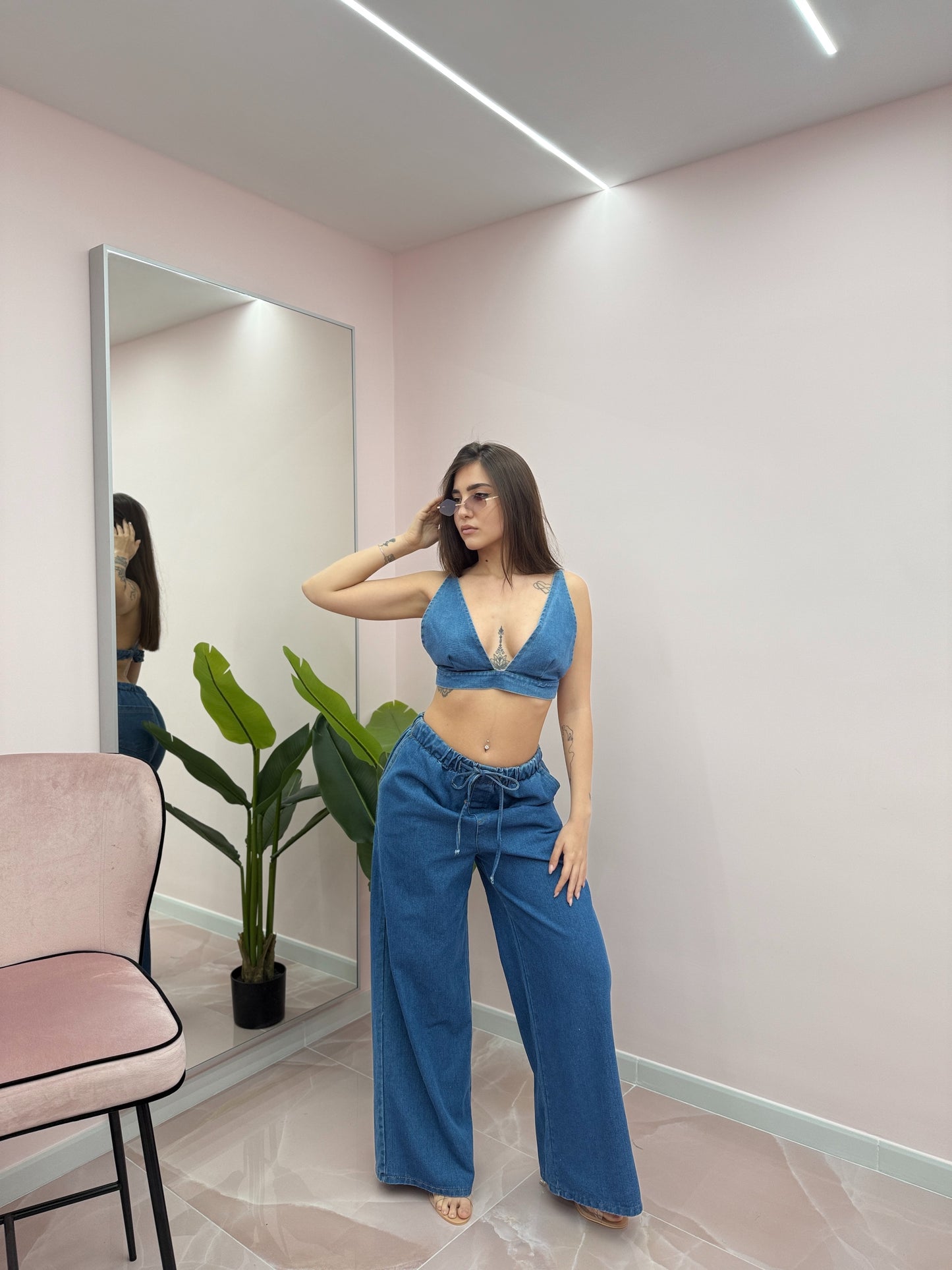 COORDSET IN DENIM