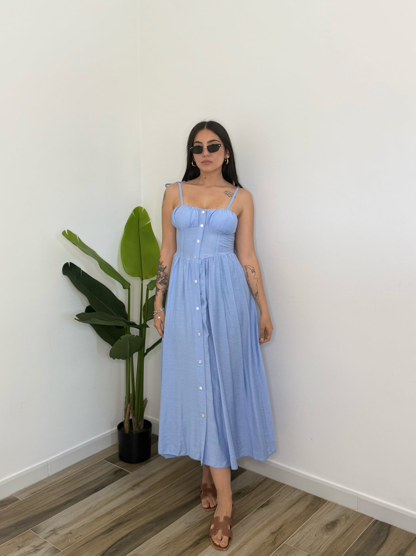 MIDI DRESS SANTORINI