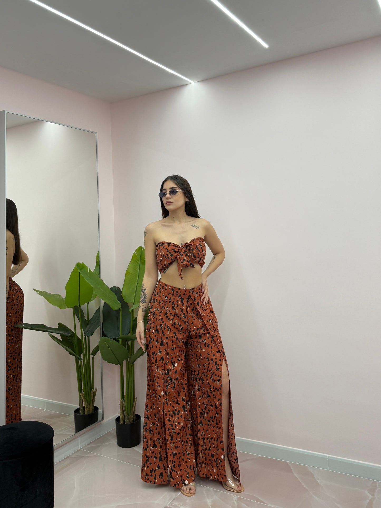 COORDINATO LEOPARD