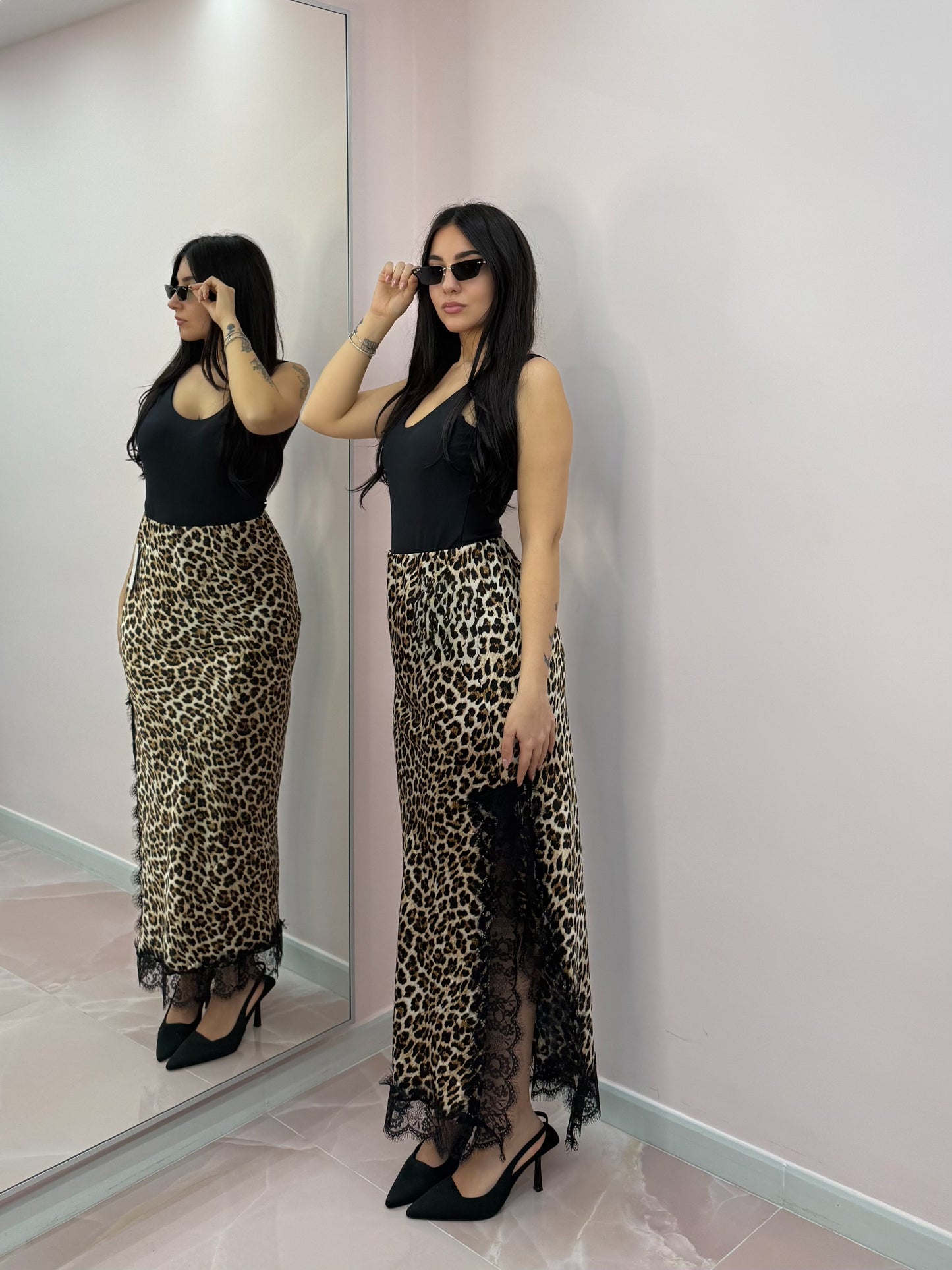 LONGUETTE LEOPARD